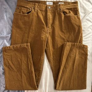 Goodfellow and Co. Narrow Wale Straight Fit Corduroy Pants 38/32